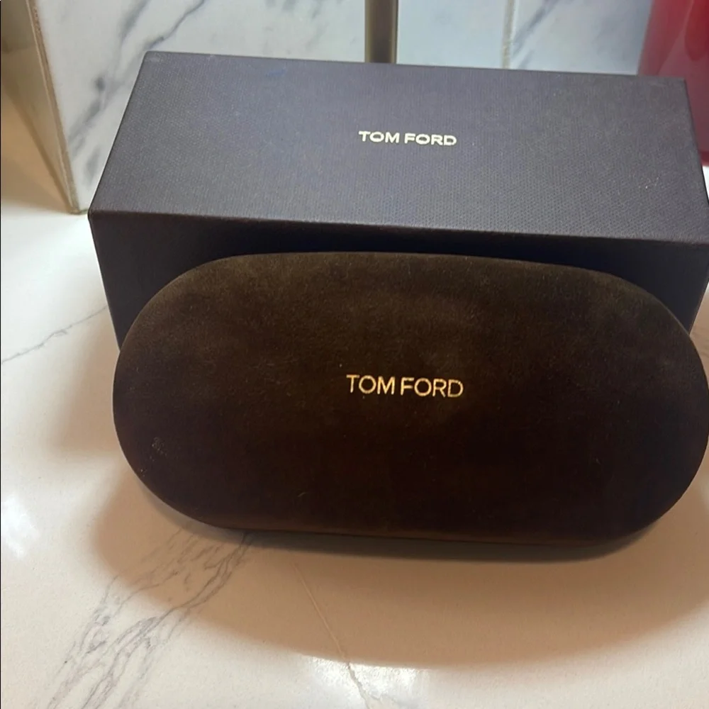 Tom Ford Brown Eyewear Case - Picture 6 of 7